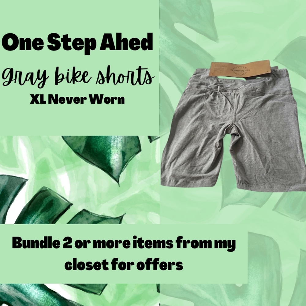 Grey Bike Shorts